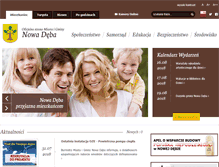 Tablet Screenshot of nowadeba.pl